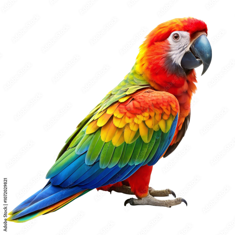 Fototapeta premium A colorful parrot