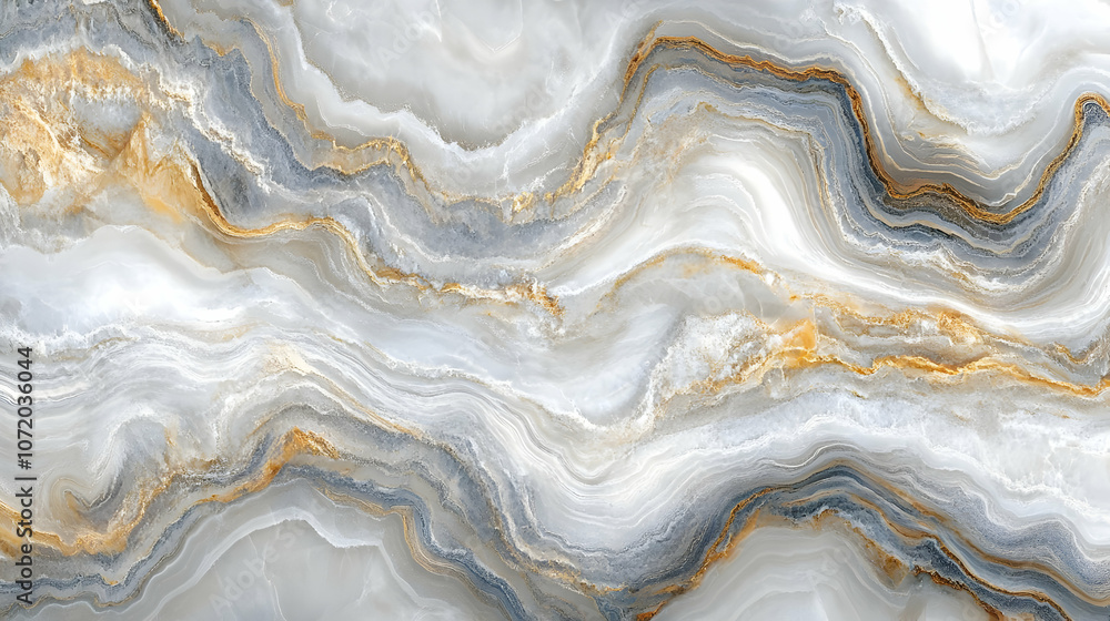 Abstract Marble Texture with Gray and Gold Swirls, a Digital Illustration of a Natural Stone Pattern Abstract Marble Texture with Gray and Gold Swirls, a Digital Illustration of a Natural Stone Pattern