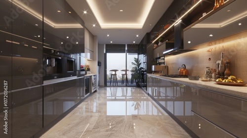decoration and design of modern kitchen