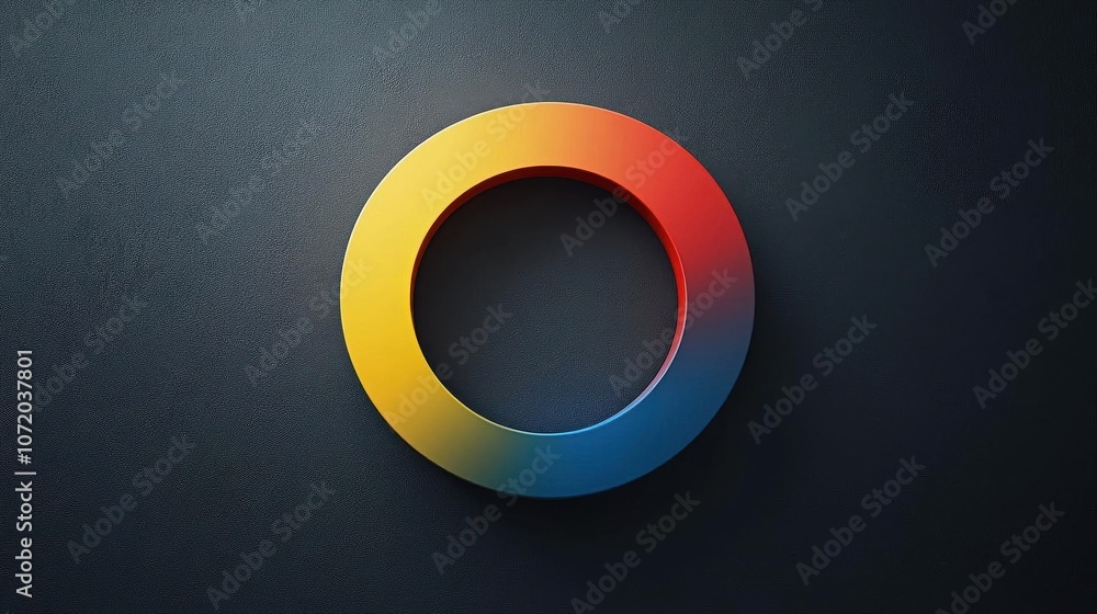 A colorful circular logo on a textured dark background, representing creativity and design. A colorful circular logo on a textured dark background, representing creativity and design.