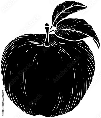 food illustration fruit silhouette raw logo fresh icon juicy outline natural ripe red healthy nutrition apple sweet delicious nature shape and vector graphic background