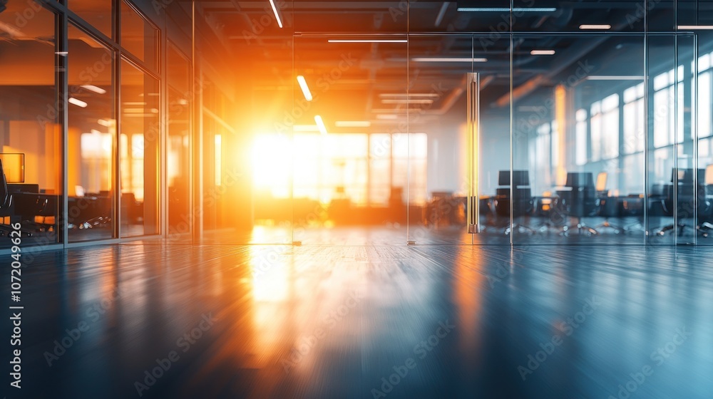 Blurred office interior background with a blurred door and glass wall, blurry bokeh light effect for a business concept design. High-quality photo, taken with a telephoto lens in realistic daylight. Blurred office interior background with a blurred door and glass wall, blurry bokeh light effect for a business concept design. High-quality photo, taken with a telephoto lens in realistic daylight.