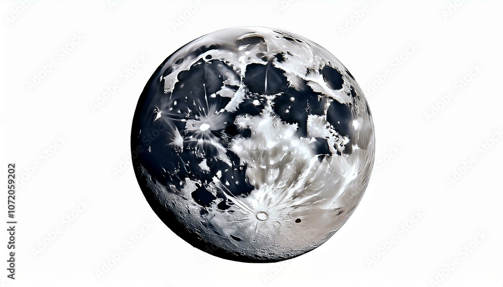 moon isolate on White background PNG moon isolate on White background PNG