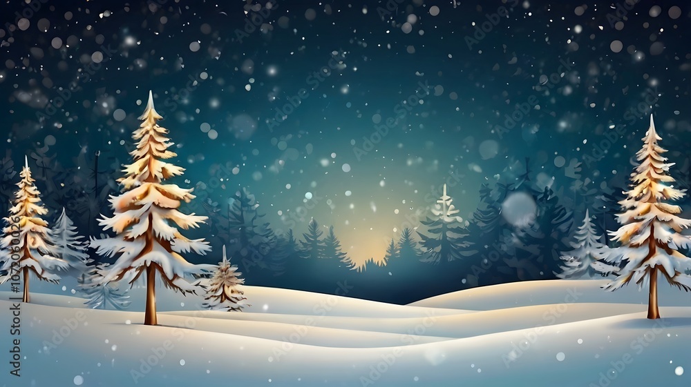 Obraz premium Christmas lights and decorations around Luxembourg