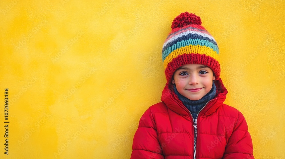 Young child dressed in bright attire, great for illustrations or photography projects Young child dressed in bright attire, great for illustrations or photography projects