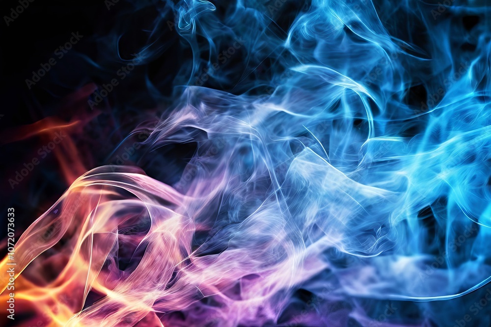 smoke and light a combination of smoke trails and light beams cr smoke and light a combination of smoke trails and light beams cr