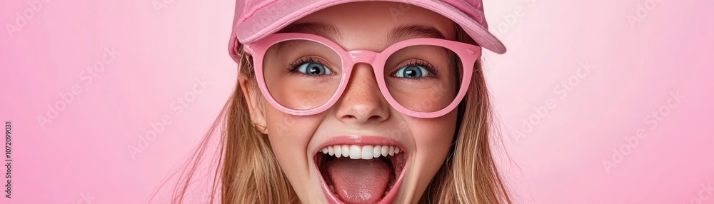 Confident Girl Power Stylish and Casual Pink Aesthetic with a Motivational Vibe, Empowering Women in Fashion