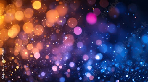 Vibrant Colorful Bokeh Background for Creative Projects