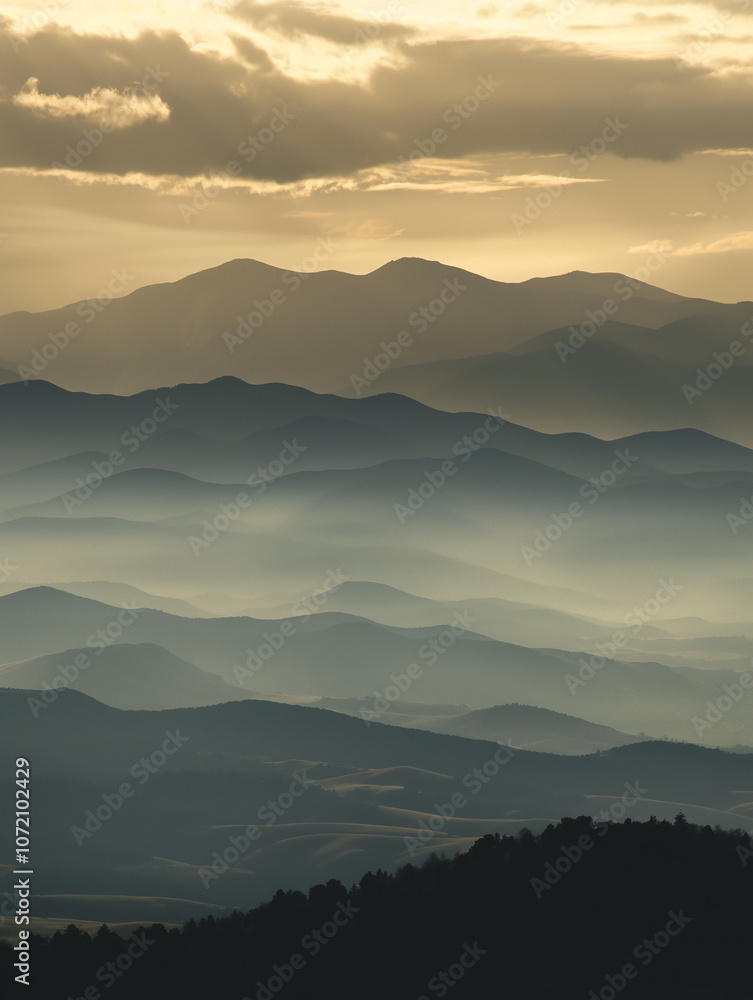 sunrise in the mountains sunrise in the mountains