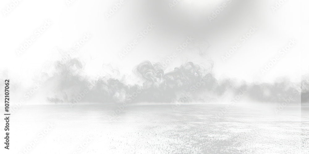 Fototapeta premium PNG Fog smoke water dark.