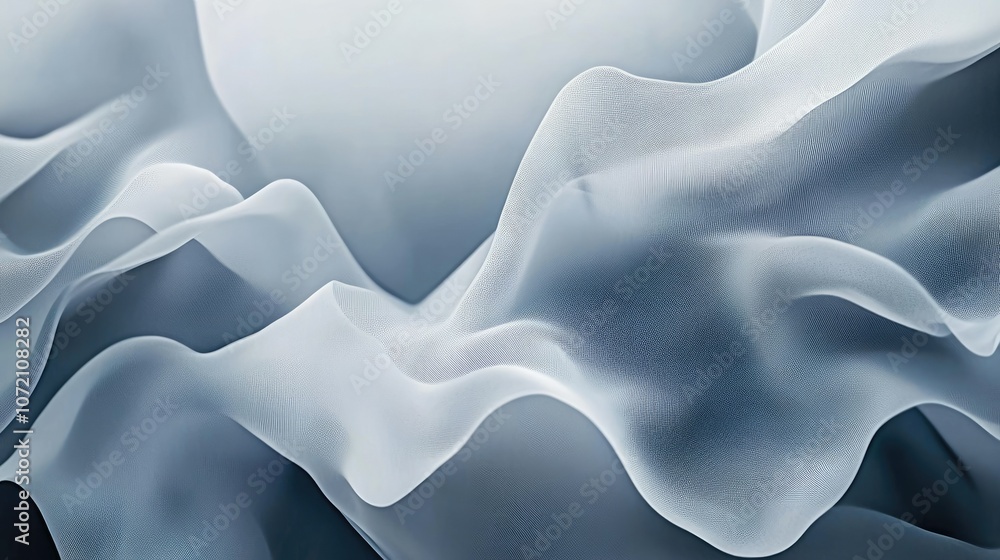 Fototapeta premium Soft Gray Abstract Background With Gentle Touch