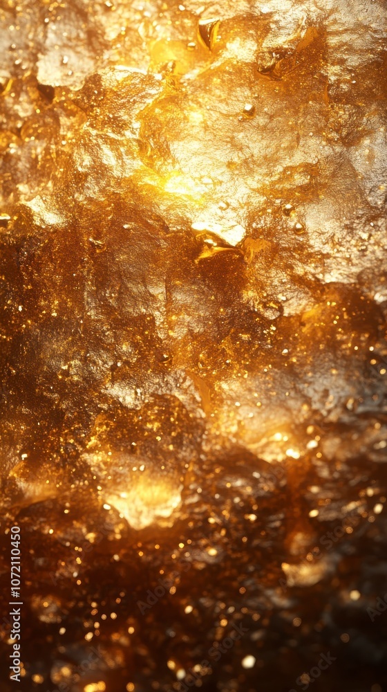 Golden Liquid Texture Golden Liquid Texture