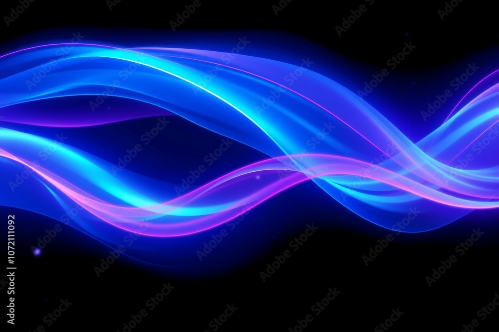 Abstract Neon Light Waves with Glowing Particles.generative AI
Abstract Neon Light Waves with Glowing Particles.generative AI