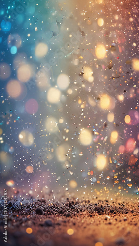 Burnt ashes, dim light shining through ash fall and dust particles, bokeh background, Full HD phone wallpaper