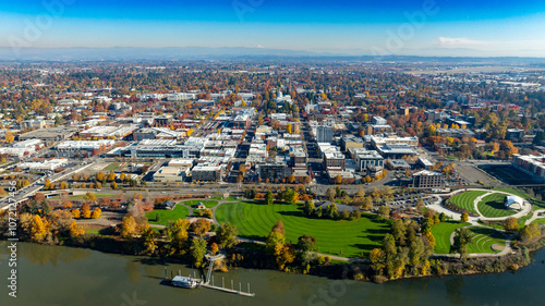 Downtown Salem Oregon in the Fall