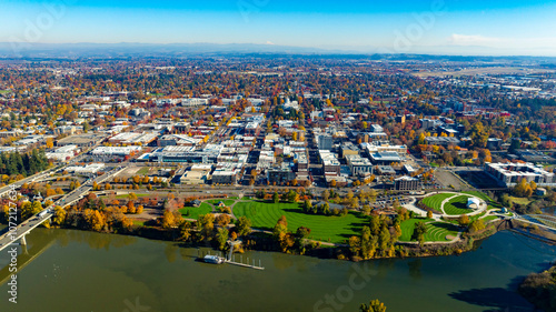 Downtown Salem Oregon in the Fall