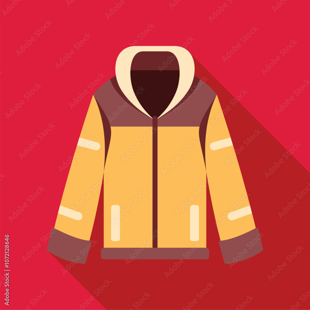 Comfortable and stylish winter jacket providing warmth and protection against cold weather Comfortable and stylish winter jacket providing warmth and protection against cold weather