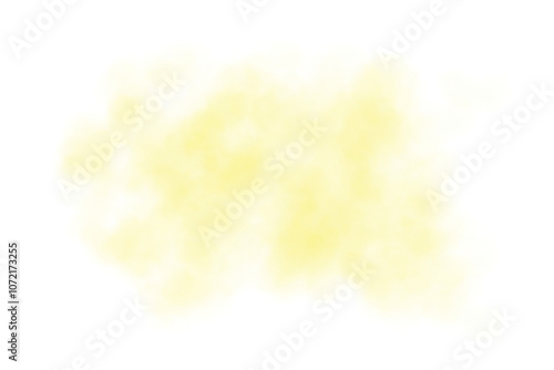 Wallpaper Mural Abstract yellow fog on transparent background Torontodigital.ca