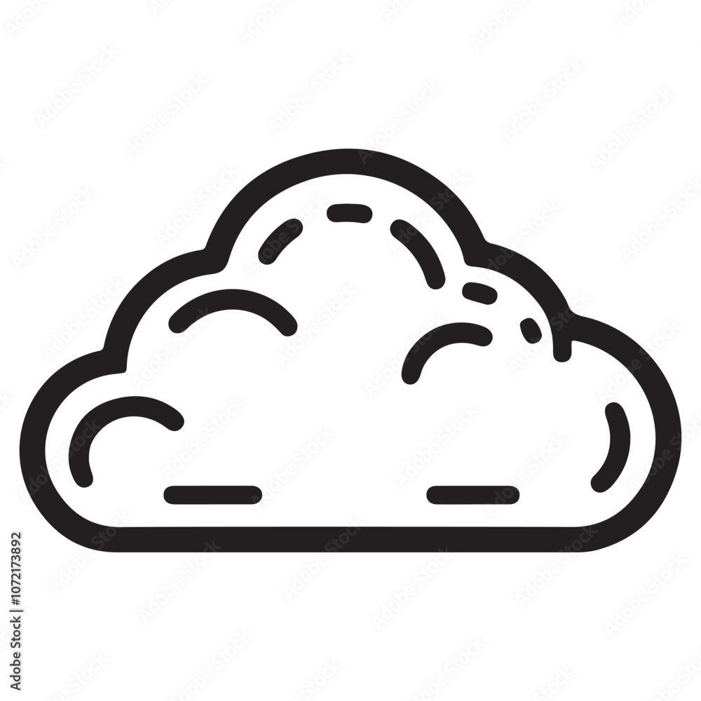 Cloud icon vector illustration design Cloud icon vector illustration design
