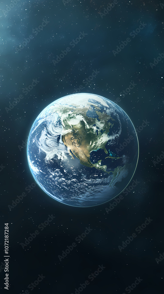 Obraz premium Earth Day in Anime Manga Style: Nature and Conservation Art
