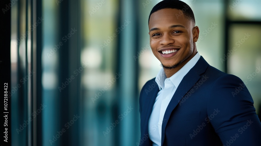 © Riya - Confident young businessman smiling at the camera © Riya - Confident young businessman smiling at the camera