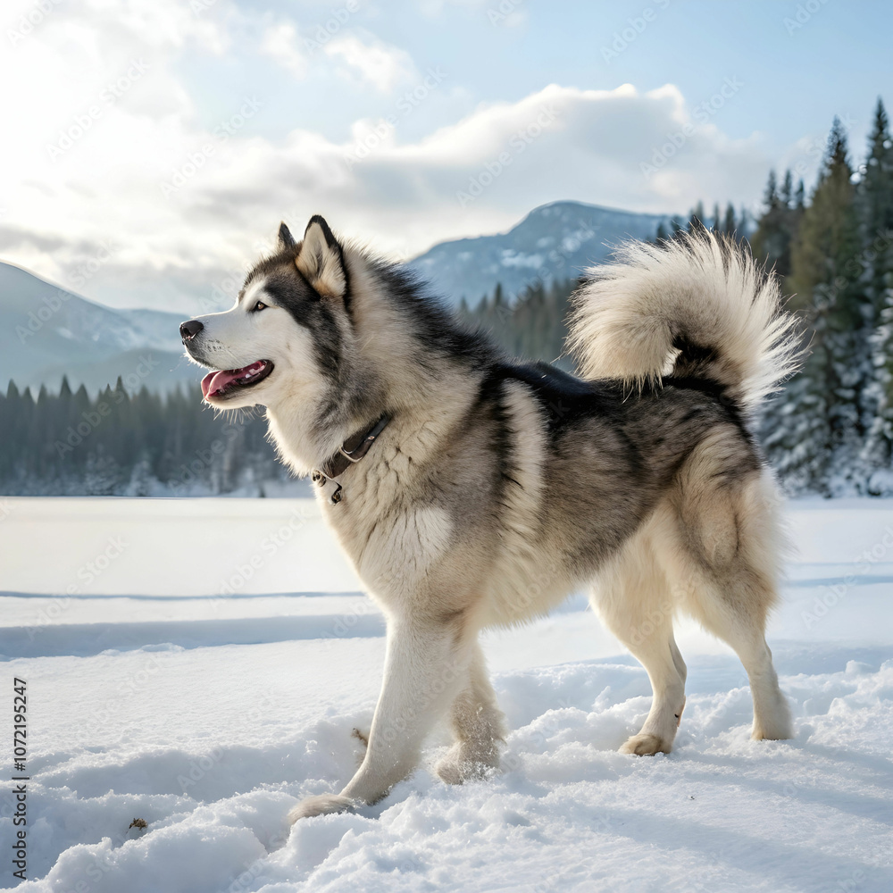 The Alaskan Malamute is a large, strong, and friendly breed known for its endurance, loyalty. The Alaskan Malamute is a large, strong, and friendly breed known for its endurance, loyalty.