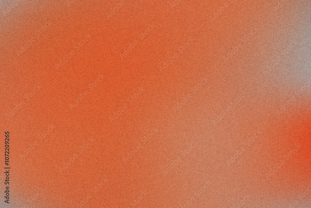 Fototapeta premium Abstract grainy gradient background with warm orange and blue tones. blurred background, color blending effect, aesthetic soft texture
