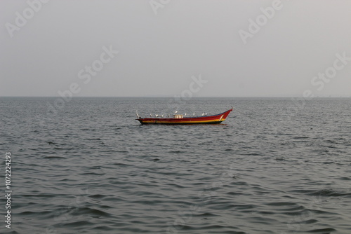 boat on the sea