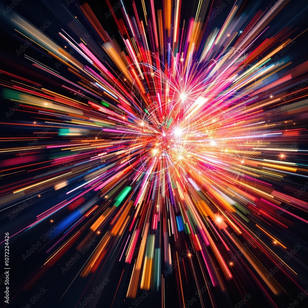 abstract fireworks background abstract fireworks background