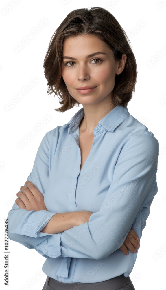 PNG Confident professional woman portrait