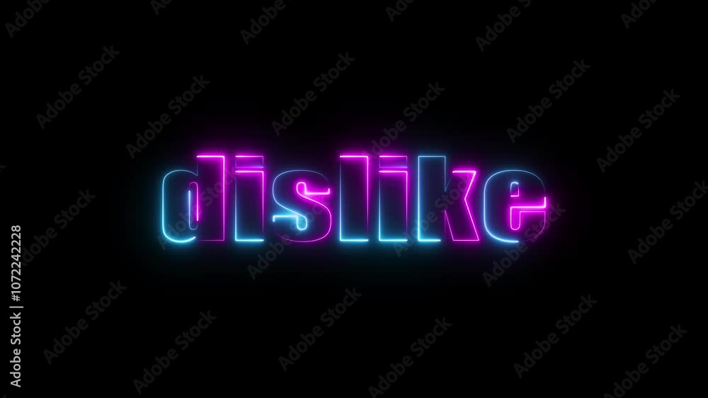 Neon negative check mark icon. Neon negative check mark icon.
