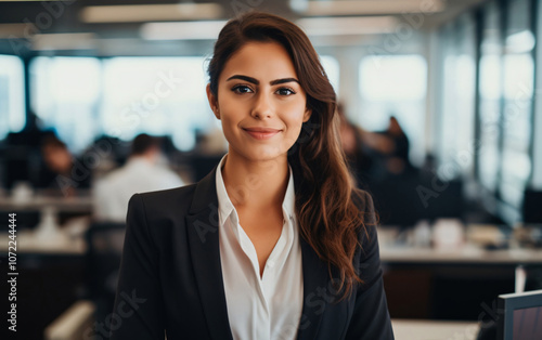 Confident Female Business Leader