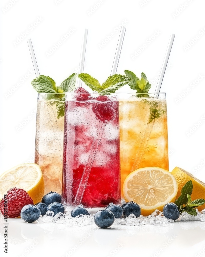 Refreshing Fruit Infused Summer Cocktails Refreshing Fruit Infused Summer Cocktails