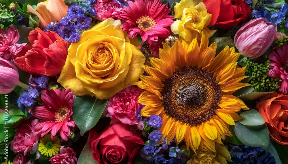 Fototapeta premium Nature�fs beauty is exemplified in the simplicity of a flower. 