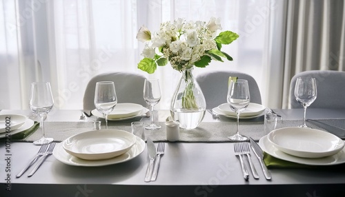 A restaurant table reserved in advance for a special occasion