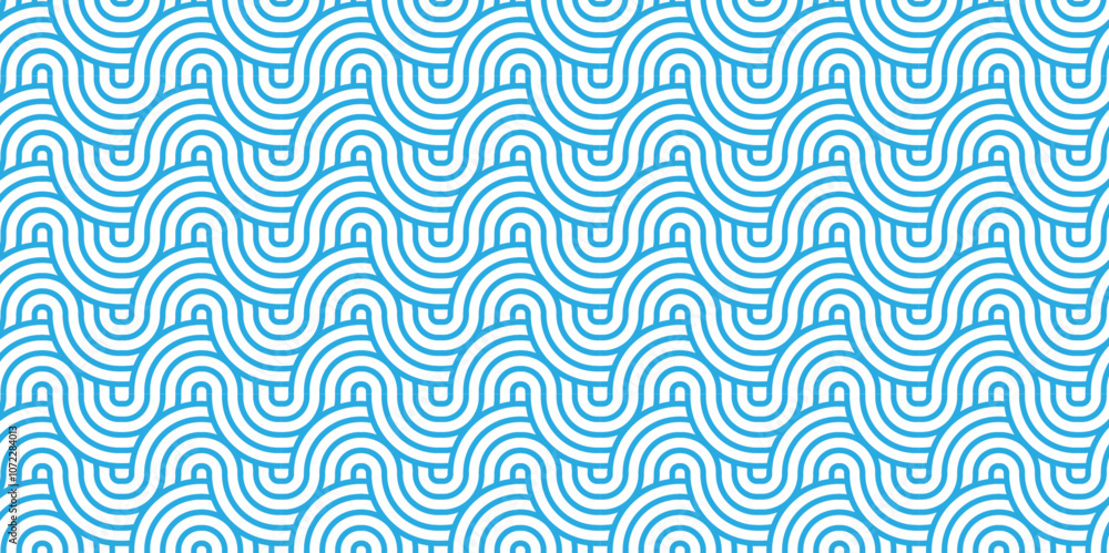 Abstract vector overlapping and fabric seamless pattern with waves and blue geometric retro background. blue seamless tile stripe geomatics create retro square line backdrop pattern background
Abstract vector overlapping and fabric seamless pattern with waves and blue geometric retro background. blue seamless tile stripe geomatics create retro square line backdrop pattern background
