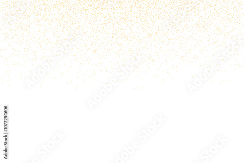 Falling gold confetti with a seamless dotted glitter pattern in shades of gold, orange and yellow. Perfect for New Year's celebrations, this festive backdrop creates a vibrant backdrop
