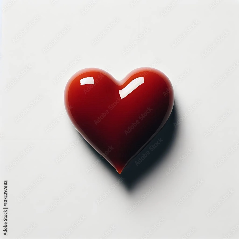 Liquid Heart in Ketchup Form Liquid Heart in Ketchup Form