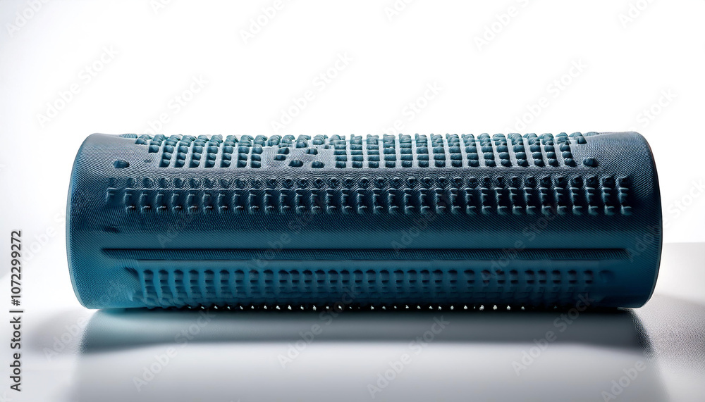 Roller or Foam Roller, isolated on a Clear White Roller or Foam Roller, isolated on a Clear White