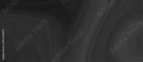 Black and grey liquid marble pattern texture natural background.  Liquify Swirl black and gray color art. Beautiful drawing with the divorces and wavy lines in gray tones. 