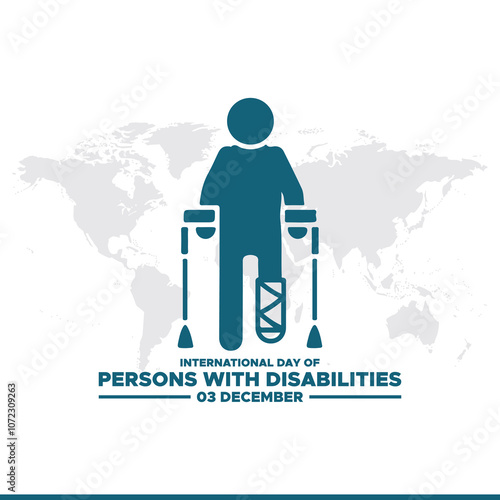 International Day of Persons with Disabilities,3 december, world day of persons with disabilities, 3rd December Symbol world disability. World Disability Day, poster and banner