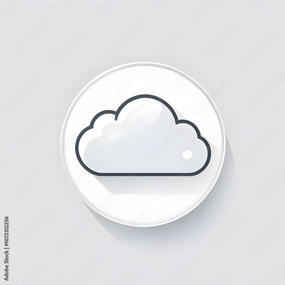 cloud computing icon cloud computing icon