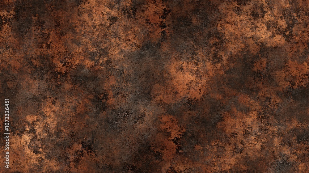 Abstract Texture of Oxidized Copper with Rusty Splotches Abstract Texture of Oxidized Copper with Rusty Splotches