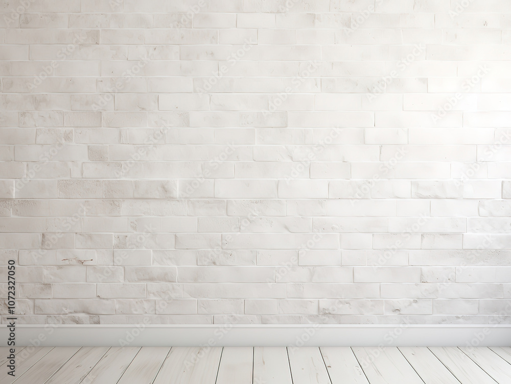 Rural Room Texture: White Brick Wall Background for Design Inspiration Rural Room Texture: White Brick Wall Background for Design Inspiration