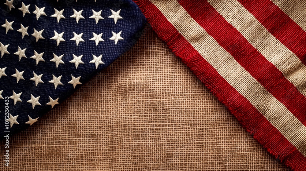 American Flag and Textured Background Blend American Flag and Textured Background Blend