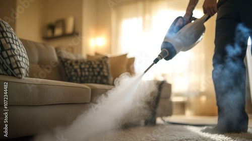 Cleaning a Home with a Steam Cleaner