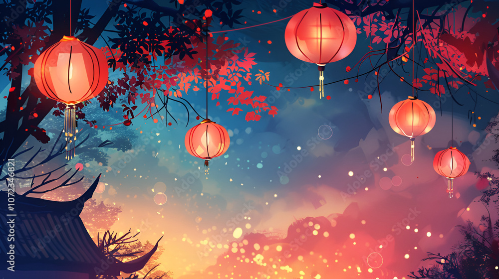 Fototapeta premium 2025 Happy New Year Background 