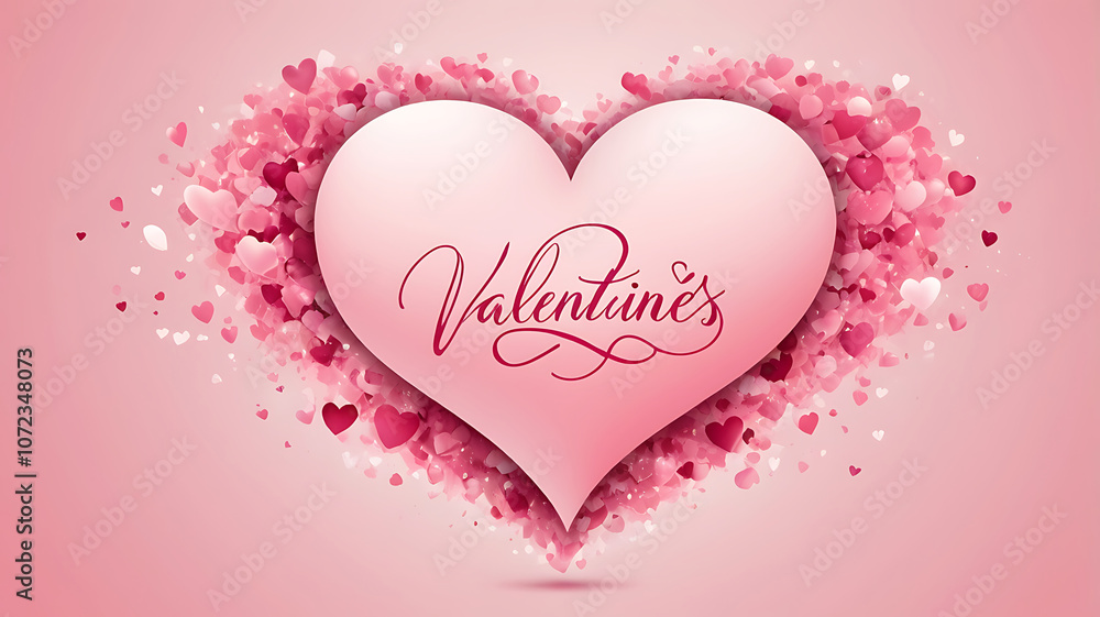Valentine's Day illustration design image Valentine's Day illustration design image