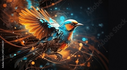 abstract colorful background, cool colored wallpaper