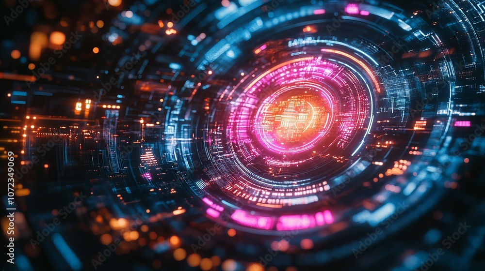Glowing Neon Digital Frame Border with Bright Vibrant Lights and Futuristic Abstract Patterns new beautiful stock image illustration AI Glowing Neon Digital Frame Border with Bright Vibrant Lights and Futuristic Abstract Patterns new beautiful stock image illustration AI